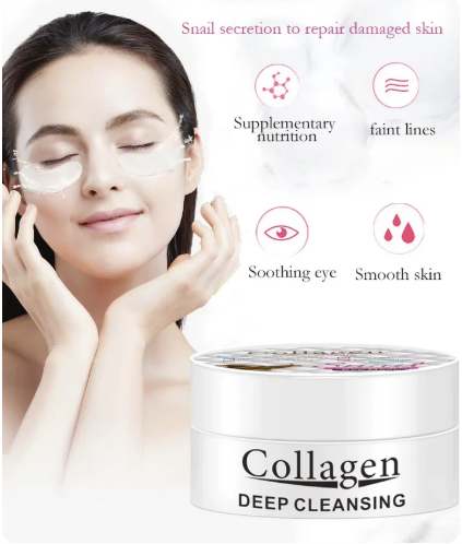 60 Parches Hidrogel de Caracol: ¡Borra Ojeras y Líneas Finas en 15 Minutos