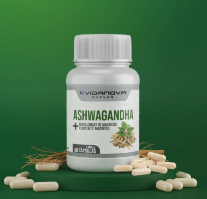 Ashwagandha + Magnesio 1000mg 60 CAPS