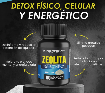 ZEOLITA 1000MG 60CAPS